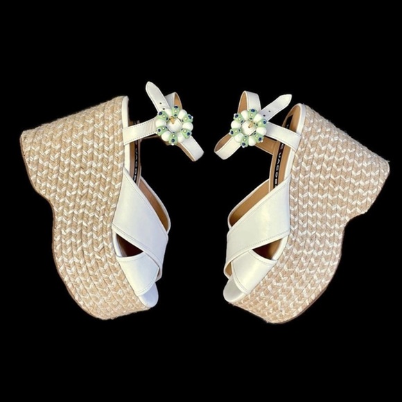 Marc Jacobs Rowan Platform Espadrille Sandal - Picture 2 of 8